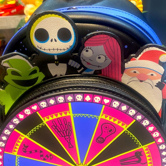 Lounge fly nightmare before Christmas mini backpack new with tags. Cosplay. - Picture 2 of 12